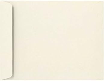 LUXPaper 9 x 12 Open End Envelopes | Peel & Press | Natural Linen | 80lb. Text by LUXPaper