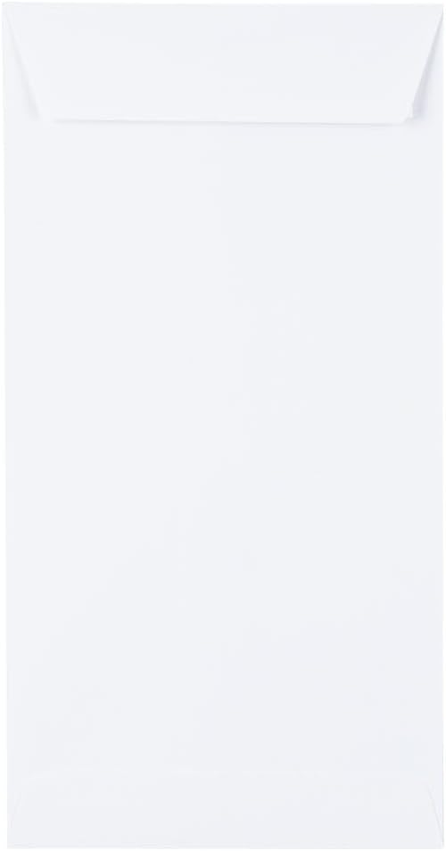 LUXPaper Open End Envelopes | Peel & Press | 6" x 11 1/2" | White | 70lb. Text - Image 3