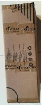 StrongTek Ergonomic Foot Rest Support, Under Desk Footrest, Non-Slip Foot Stool, 4" High, Improve Posture, Reduce Fatigue & Pain, 300lbs Capacity, Ideal for Office & Gaming, Enhance Health and Comfort-DeskLoop Office