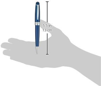Cross Bailey Refillable Ballpoint Pen Presented in a Premium Gift Box - Medium Point, Black Ink, Blue-DeskLoop Office
