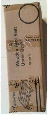 StrongTek Ergonomic Foot Rest Support, Under Desk Footrest, Non-Slip Foot Stool, 4" High, Improve Posture, Reduce Fatigue & Pain, 300lbs Capacity, Ideal for Office & Gaming, Enhance Health and Comfort-DeskLoop Office