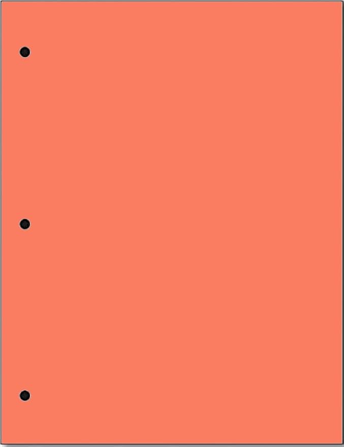 Copy And Printing Color Paper, 20 Lb. 3 Hole Punch 500 Sheets Per Ream. - Image 4