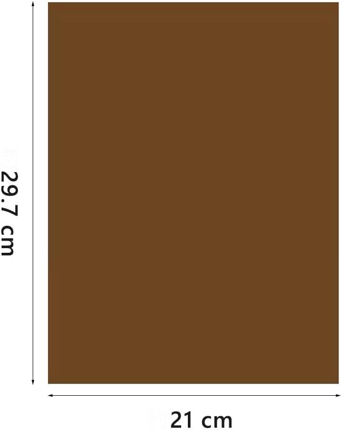 A4 Origami Paper Brown 100 Sheets, 8.27×11.7 inch Double Sided Color Easy Fold Big Origami Paper A4 Colored Copy Papers Thin 70gsm for Beginners, DIY handwork Art and Craft Projects (210 x 297 mm)-DeskLoop Office