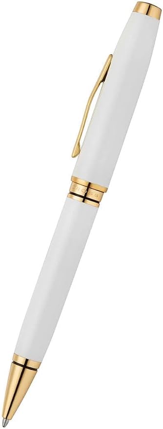Cross Coventry Pearl White Lacquer & Gold PVD Appointments Ballpoint Pen - Image 5