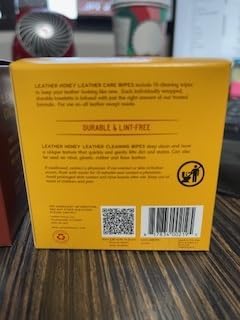 Leather Honey Leather Cleaner Wipes: Clean Leather On-The-Go. Cleaning Wipes for Leather, Faux & Vinyl - Couches, Car Seats, Purses, Shoes, Bags & Tack. Safe for Any Color. 10 Non-Toxic, Ready-to-Use-DeskLoop Office