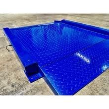 Liberty LS-917-R NTEP Low Profile Drum Scale with 2.5' x 2.5' (30" x 30") Platforms for Barrel Weighing, Regular LED Version | 5000 lbs x 1 lb-DeskLoop Office