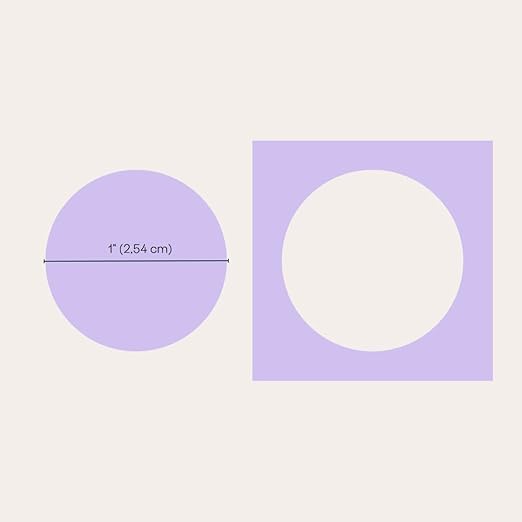 Craftelier - 1 Inch Circle Punch with Lever Press | Shape Hole Puncher for Paper Crafts | Round Hole Punch to Create Scrapbooks, DIY Cards & Journals | Mini Hole Punch for Paper & Cardstock.-DeskLoop Office