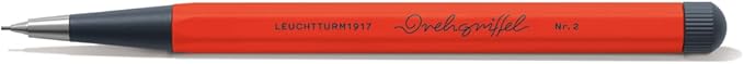 LEUCHTTURM1917 - Drehgriffel Mechanical Pencil - Refillable Writing Stylus with 0.7 mm HB Graphite Lead (Lobster)-DeskLoop Office