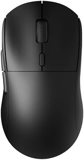 FIRSTBLOOD ONLY GAME. AJ199 60G Ultra Lightweight Wireless/Wired Gaming Mouse, 26K PAW3395 Sensor, Black-DeskLoop Office