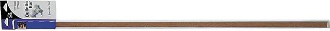 Quartet Bulletin Bar Strip, Cork Board, Aluminum Frame - Image 6