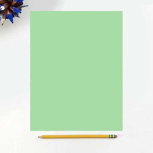 Colored Copy Paper, 20 LB (75 GSM) 8.5 X 11, 500 Sheets (Green)-DeskLoop Office