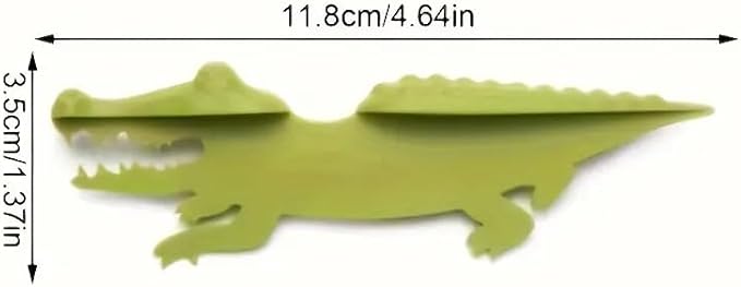 Crocodile Bookmark ā Funny Alligator Book Clip for Kids & Book Lovers ā Cute Animal-Shaped Page Marker ā Unique Gift for Readers & Students