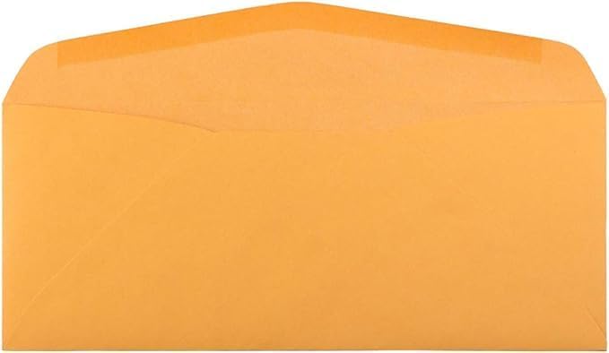 Limited Papers #11 Brown Kraft Envelopes - 4 1/2 x 10 3/8 - Strong & Reliable - 100/Pack-DeskLoop Office