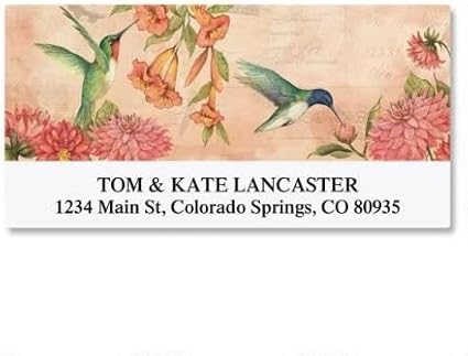 Seasonal Birds Address Labels - Image 2