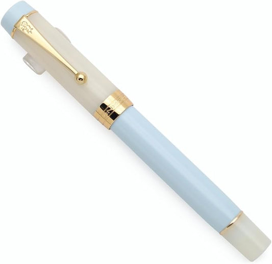 JINHAO 100 Fountain Pen with Ink Converter (Medium Nib 0.7mm, Light Blue)-DeskLoop Office