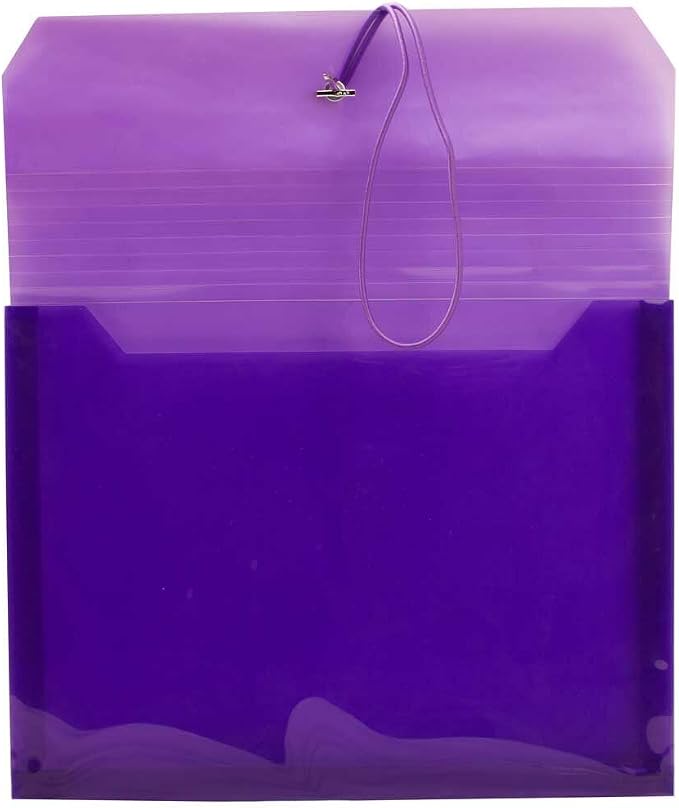JAM PAPER Plastic Expansion Envelopes - Image 4