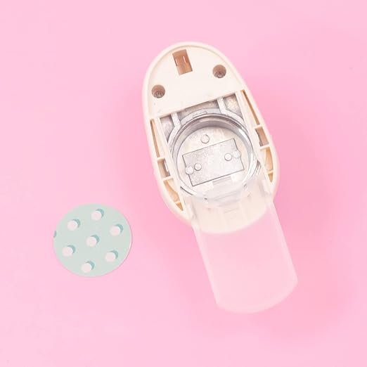 Craftelier - 1,5 Inch Circle Punch with Lever Press | Shape Hole Puncher for Paper Crafts | Round Hole Punch to Create Scrapbooks, DIY Cards & Journals | Mini Hole Punch for Paper & Cardstock.-DeskLoop Office