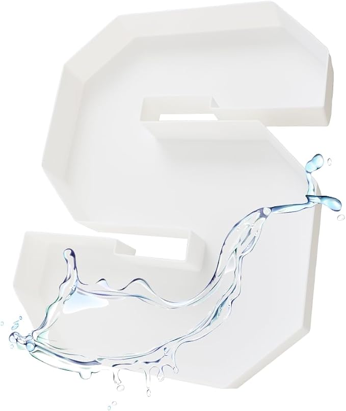 Plastic Fillable Letter Charcuterie Box, 10in Reusable Alphabet Shaped Tray - Image 7