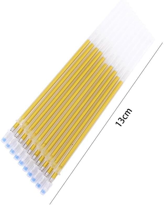 20 Pcs White Gel Pen Refills, Glitter and Metallic Gels Pen Refills, 0.7mm Gel Ink Pen Replacement Coloring Pens Art Marker for Crafting Drawing,Pens and Refills-DeskLoop Office