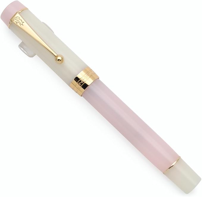 JINHAO 100 Fountain Pen with Ink Converter (Medium Nib 0.7mm, Light Pink)-DeskLoop Office