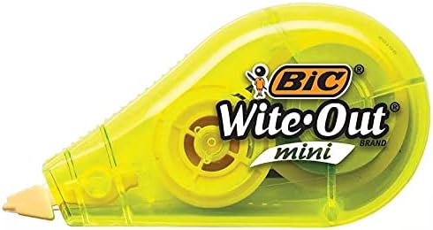 BIC Wite-Out EZ Correct Correction Tape, 7 ct. + 1 Bonus BIC Wite-Out Mini - Image 6