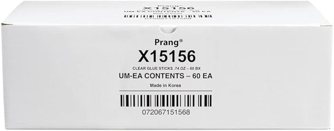 Prang Washable Glue Stick, Clear, 74 Oz., 60 Count-DeskLoop Office