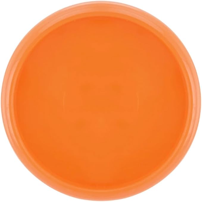 100PCS Discbound Notebook Accessories Expansion Planner Discs Binder Rings Loose-Leaf Plastic Book Binding Disc(Orange,1.25"(32 mm)