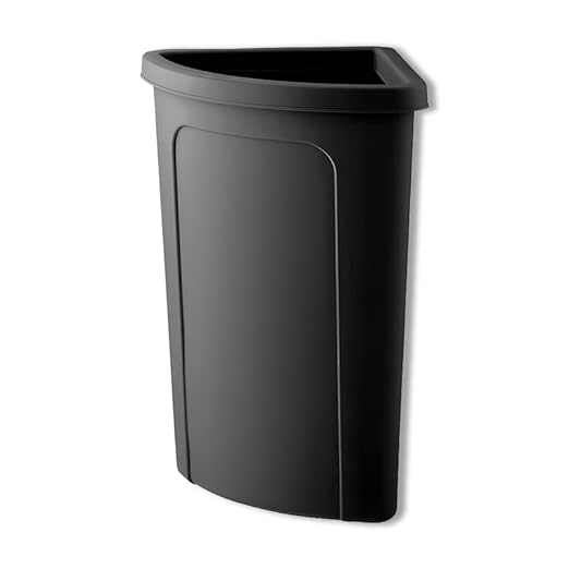 Recycling Bin, 21 Gallon Corner Round Trash Can, Crack-Resistant, Commercial Durable Garbage Can, Reinforced Bottom, Ideal for Home, Kitchen, Bar, Hotel, Restaurant, School-DeskLoop Office