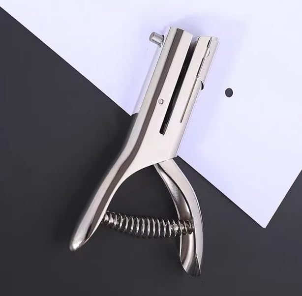 Heavy Duty Hole Punch - Single 1/4 inch (6mm) Hole Punch for Crafts, Paper, Cards & Tags-DeskLoop Office