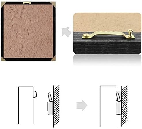 100 Pack Gold Small Sawtooth Picture Hangers Steel Picture Hangers Picture Frames Hangers with Screws Picture Hang Solutions, for Hanging Clock Paintings Artwork Picture Frame Hook Photos(Gold)-DeskLoop Office