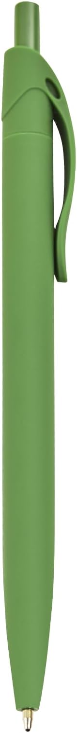BallPoint Pens, 50 Pack (BLACK Ink),Bulk Pens, Green Barrel,Click Pens for Office Home and School, Retractable Ballpoint Pens, Medium Point, 1.00MM (Green)