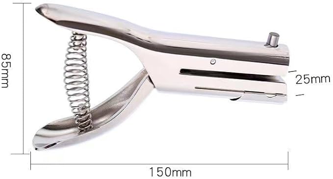 Heavy Duty Hole Punch - Single 3/8" (10mm) Hole Punch for Crafts, Paper, Cards & Tags-DeskLoop Office