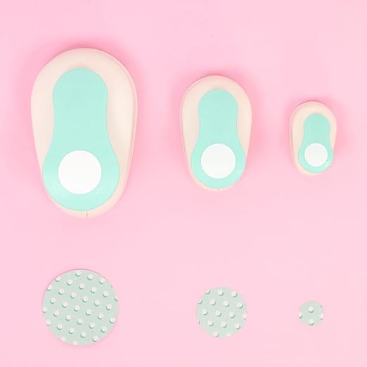 Craftelier - 1,5 Inch Circle Punch with Lever Press | Shape Hole Puncher for Paper Crafts | Round Hole Punch to Create Scrapbooks, DIY Cards & Journals | Mini Hole Punch for Paper & Cardstock.-DeskLoop Office