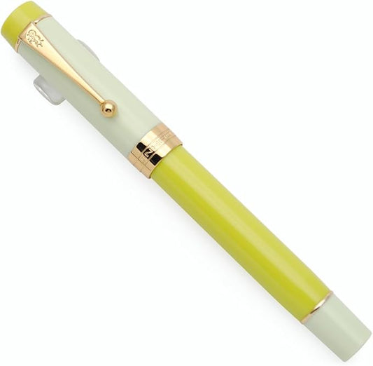 JINHAO 100 Fountain Pen with Ink Converter (Medium Nib 0.7mm, Green Lemon)-DeskLoop Office