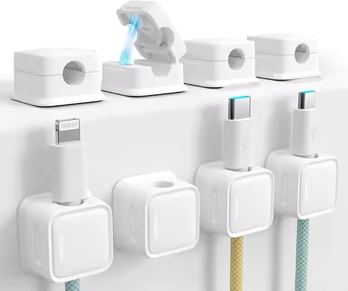 12-Pack Cord Organizer Cable Clips - Image 9