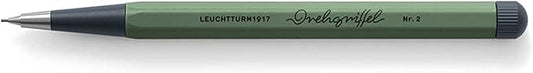 LEUCHTTURM1917 - Drehgriffel Mechanical Pencil - Refillable Writing Stylus with 0.7 mm HB Graphite Lead (Olive)-DeskLoop Office