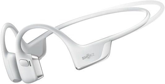 SHOKZ New OpenRun Pro 2 - Open-Ear, Bone Conduction Sport Headphones - with Reflective Strip - Sweat Resistant, Workout Headphones - Secure, Wireless, Comfortable Fit-Deep Bass and Smart Mic App-DeskLoop Office