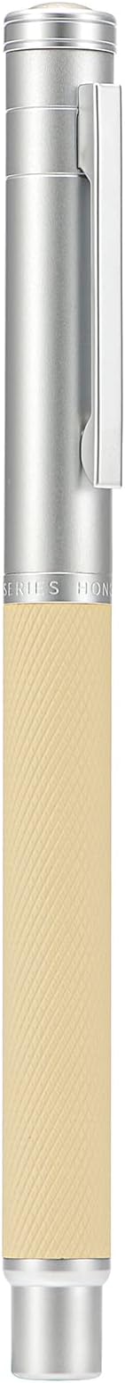 Silver Birch Forest Aluminum Fountain Pen Fine Nib with Converter and Metal Gift Box Set By Asvine-DeskLoop Office