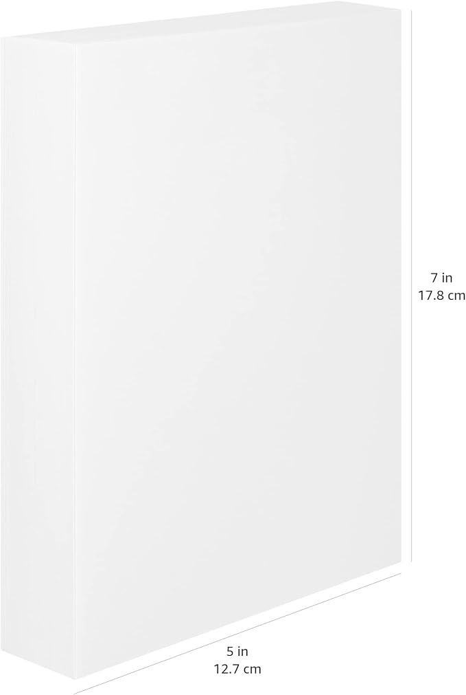 Amazon Basics Glossy Photo Paper for Inkjet Printing, 200g/m², 5 x 7 in, White, Pack of 100 Sheets-DeskLoop Office