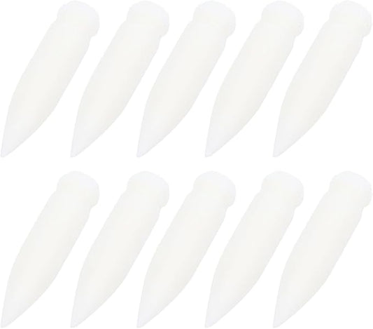 10Pcs Acrylic Marker Pen Tips - Replacement Nibs for Refillable Brush Pens - Art Supplies for Sketching and Drawing Compatible with Oil Markers-DeskLoop Office