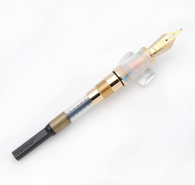 JINHAO 100 Fountain Pen with Ink Converter (Medium Nib 0.7mm, Colorful)-DeskLoop Office