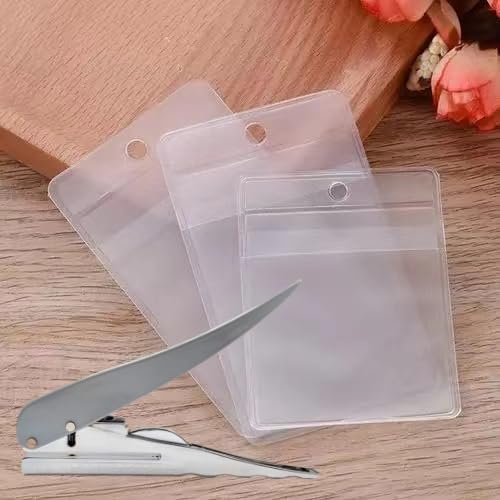 Hole Punch, Heavy Duty Hole Puncher Single Handheld Paper Puncher Small Hole Puncher Paper Punch One Hole Punch for Crafts Cards Paper Tags Scrapbook-5/16 inch (8mm)-DeskLoop Office