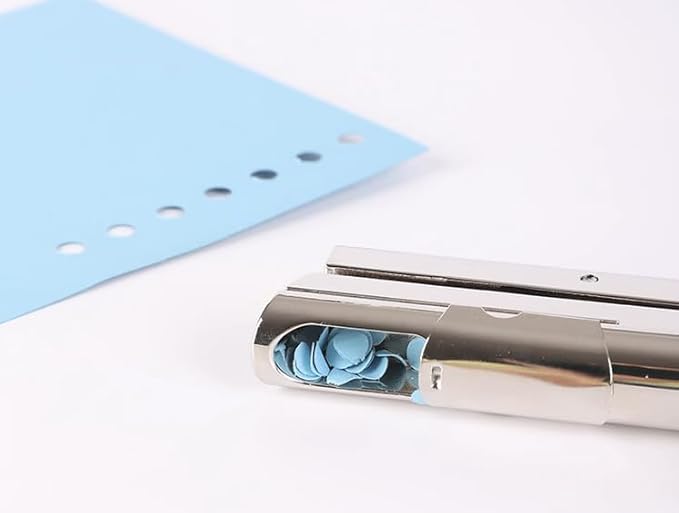 Heavy Duty Hole Punch - Single Hole Punch, 5/16 inch (8mm), Ideal for Crafts, Paper, Cards, Tags, Scrapbook-DeskLoop Office