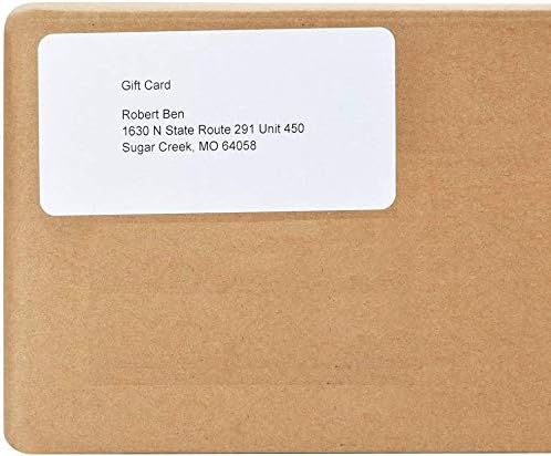 9527 Product 10 UP Sticker Labels,2x4 inches FBA Shipping Address Labels for Laser/Ink Jet Printer,Total 5000 Labels-DeskLoop Office