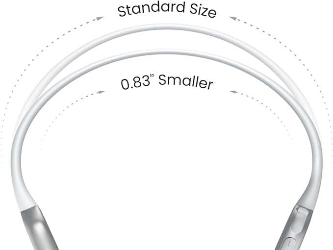 SHOKZ New OpenRun Pro 2 - Open-Ear, Bone Conduction Sport Headphones - with Reflective Strip - Sweat Resistant, Workout Headphones - Secure, Wireless, Comfortable Fit-Deep Bass and Smart Mic App-DeskLoop Office