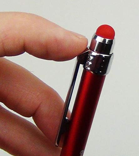 Personalized Pens with Stylus Tip -Bright Vibes- Click action - Custom - Black writing - Printed Name pens - Imprinted with Your Logo or Message - FREE PERSONALIZATION - 12 Pens/Box (Silver)-DeskLoop Office