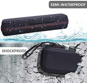 LTGEM Hard Case for Brother DS-640 / DS-740D / DS-940DW / DS-720D & Itari & HP Small USB & Canon imageFORMULA P-208II Document Scanner - Protective Carrying Storage Bag-DeskLoop Office