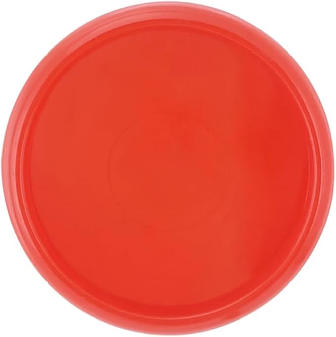 100PCS Discbound Notebook Accessories Expansion Planner Discs Binder Rings Loose-Leaf Plastic Book Binding Disc(Red,1.25"(32 mm)