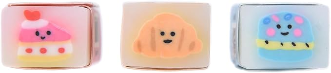 18 Pack Dessert Erasers for Kids, Kawaii for Students, Jelly for School Supplies Prize Gifts Party Favors-DeskLoop Office