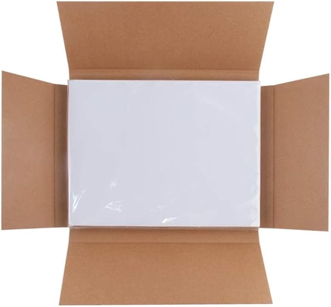 L LIKED 50 Full Sheet Self Adhesive Sticker Paper 8.5 x 11 Inches, Address - Image 6